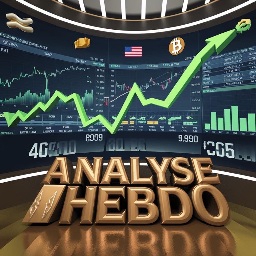 Analyse Hebdo : Bitcoin, Indices Américains et Européens, et le Gold