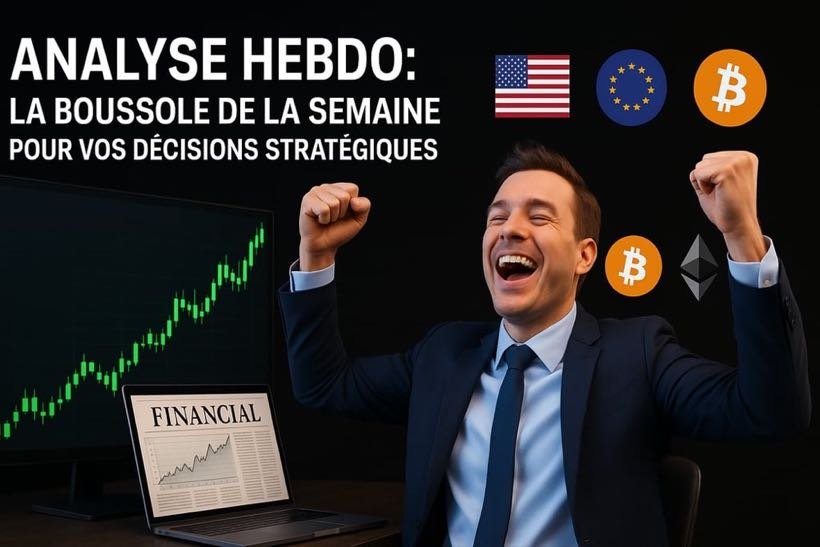 Analyse Hebdo – Crypto, Indices & Or : La Boussole de la Semaine pour Vos Décisions Stratégiques