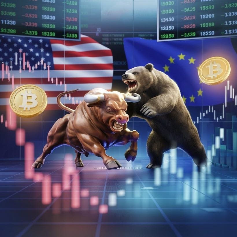 Analyse Hebdo...Les Marchés Financiers Secoués : Bitcoin, Or et Indices Boursiers à la Loupe