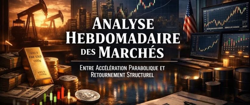 Analyse Hebdomadaire des Marchés Entre accélération parabolique et retournement structurel