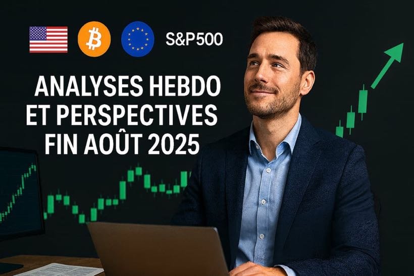 Crypto, Indices, Gold – Ma Semaine sous Haute Pression : Analyses et Perspectives Fin Août 2025