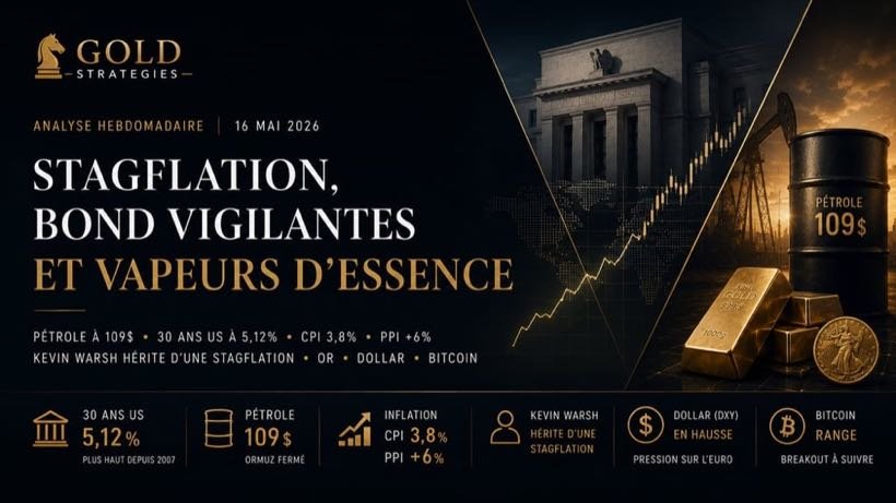 Le retour des bond vigilantes : stagflation, pétrole à 109$ et marchés sous tension — Analyse du 16 