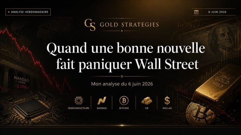 Samedi 6 juin 2026 Analyse Hebdo — Quand une bonne nouvelle fait paniquer Wall Street